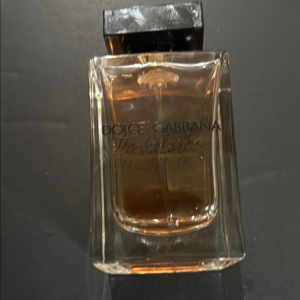 Dolce & Gabbana The One Perfume in Amber and Black 3.3 ounces.